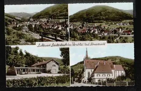 Lautenbach. Luftkurort, Bad. Schwarzwald