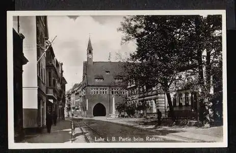 Lahr. Partie beim Rathaus