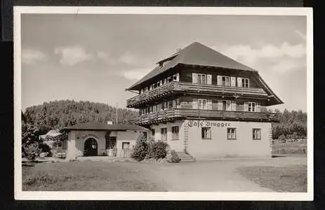 Titisee. Cafe Bruuge am See