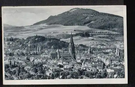 Freiburg von Norden gesehen mit Schönberg