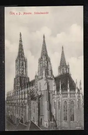 Ulm. Münster. Südostansicht