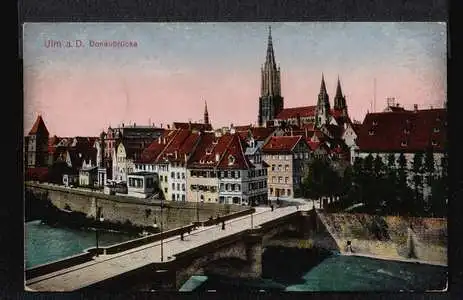 Ulm. Donaubrücke