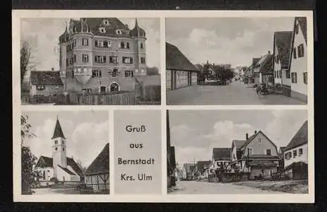 Bernstadt Kr. Ulm. Gruss aus.