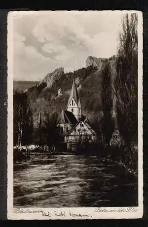 Blaubeuren. Partie an der Blau.