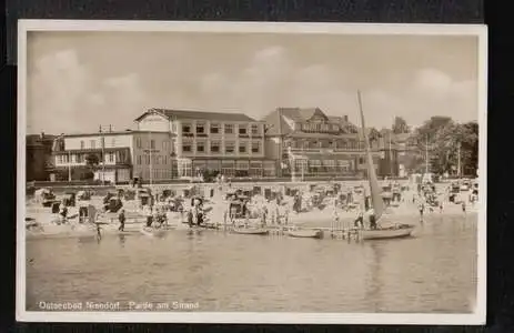 Niendorf Ostseebad. Partie am Strand