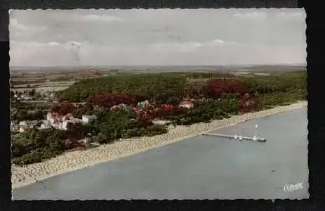 Timmendorfer Strand Ostseebad. Fliegeraufnahme