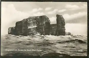 Helgoland. vom Norden