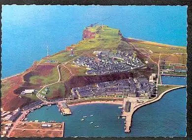 Helgoland. Die Insel von Süden