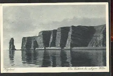 Helgoland. Die Westküste