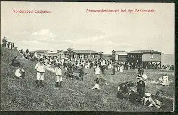 Cuxhaven. Promenadenkonzert bei der Badeanstalt