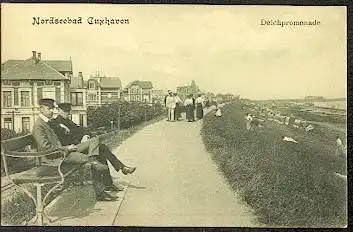 Cuxhaven. Deichpromenade