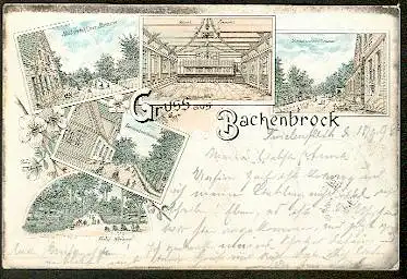 Bachenbrock. Siebenhöfener Str. Siedwender Str. Bachebrockerstr.