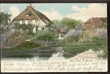 Lüneburger Heide. Dorf Idyll