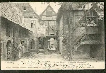 Lüneburg. " Rother Hahn". Einstück Mittelalter