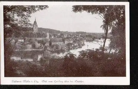 Mölln. Blick von Heidberg über den Stadtsee