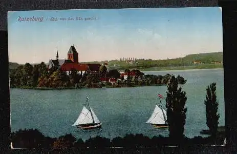 Ratzeburg. von der Bäk gesehen