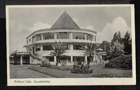 Mülheim. Ruhr. Wasserbahnhof