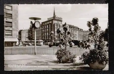 Mülheim. Ruhr. Partie an der Leineweberstr. (Stadtmitte)