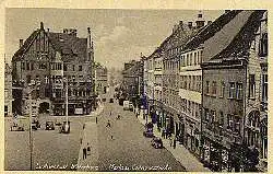 Lutherstadt Wittenberg. Markt und Collegienstrasse