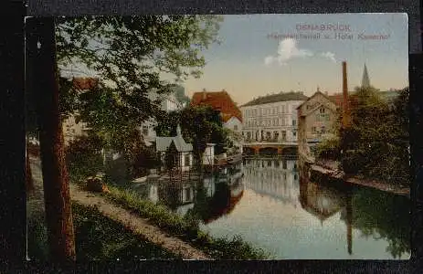 Osnabrück. Herrnteichswall und Hotel Kaiserhof