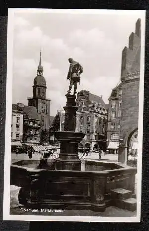 Dortmund. Marktbrunnen