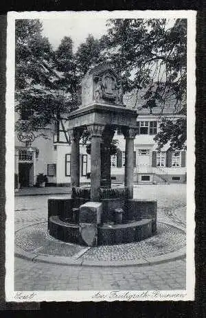 Soest. Am Freiligrath Brunnen