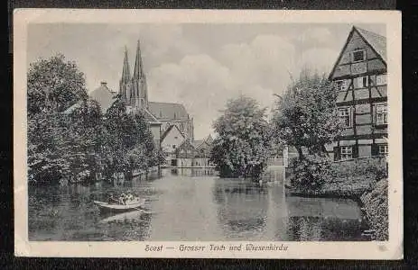 Soest. Großer Teich und Wiesenkirche