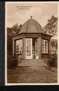 Bad Hermannsborn. Pavillon im Park