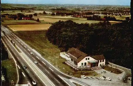 Herford. Bundesautobahn Raststätte