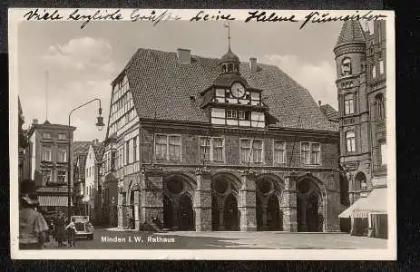 Minden in Westfalen. Rathaus