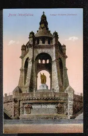 Porta Westfalica. Kaiser Wilhelm Denkmal