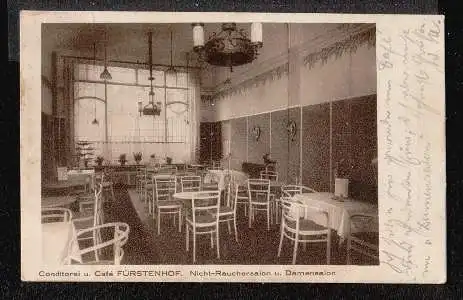 Bielefeld. Konditorei und Cafe Fürstenhof