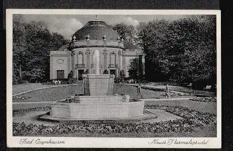 Bad Oeynhausen. Neuer Thermalsprudeln