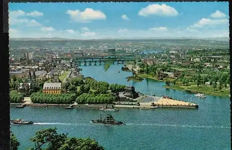 Koblenz. Deutsches Eck