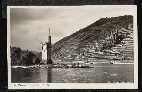 Der Rhein. Der Mäuseturm