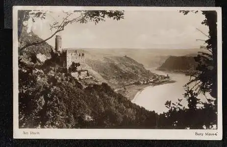 Am Rhein. Burg Maus