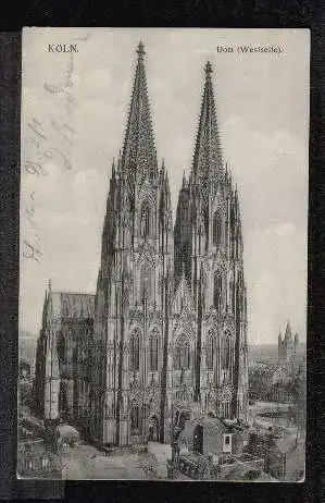 Köln. Dom. Westseite