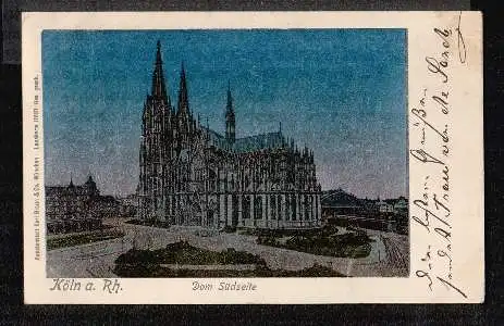 Köln. Dom. Südseite