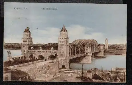 Köln. Hohenzollernbrücke