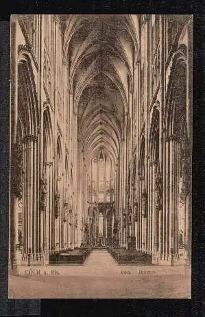 Köln. Dom. Inneres