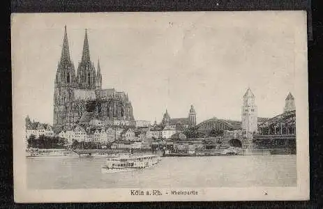 Köln. Rheinpartie