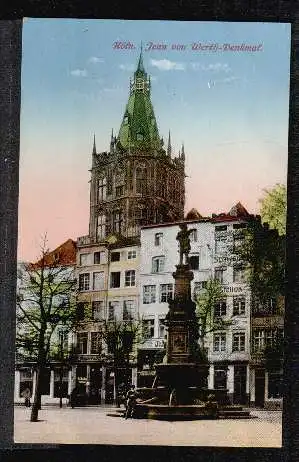 Köln. Jean von Werth Denkmal