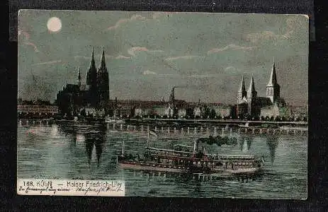 Köln. Kaiser Friedrich Ufer