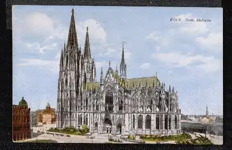 Köln. Dom. Südseite