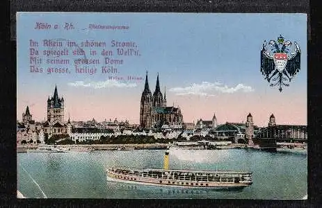 Köln. Rheinpanorama