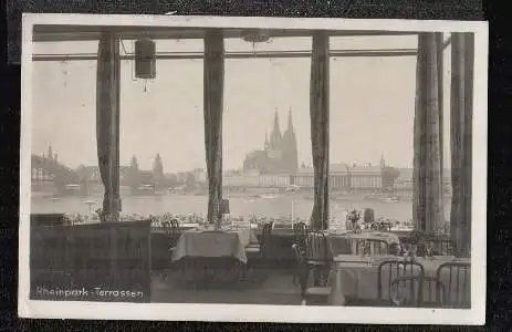 Köln. Offizielle Postkarte der Presse Köln 1928