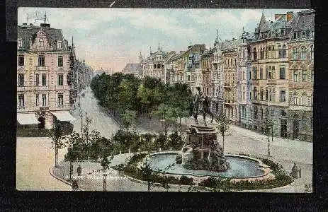 Köln. Hansaring und Kaiser Wilhelm Denkmal