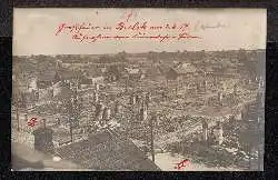Bielsk. Grossfeuer in Bielsk am 02.06.1917. Foto