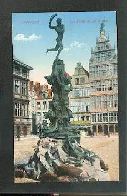 Anvers. La Fontaine de Brabo