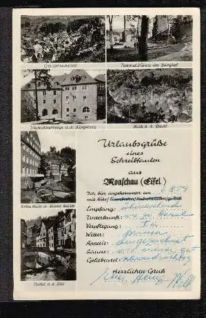 Monschau. Eifel